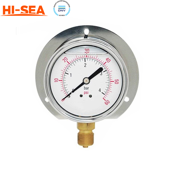 YBF Stainless Steel Pressure Gauge 